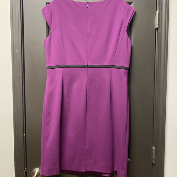 Tahari purple dress. - Picture 2 of 4